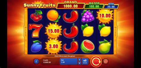 Sunny Fruits: Hold and Win 3
